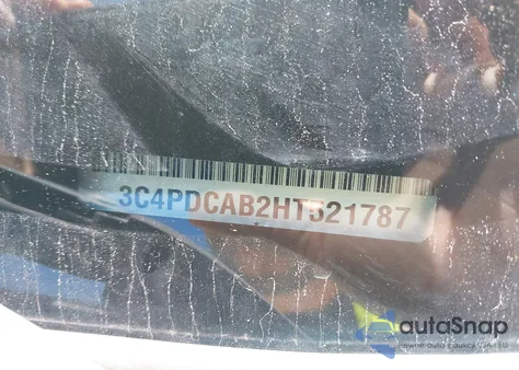 2017 Dodge Journey Se из США, поврежденный, VIN 3C4PDCAB2HT521787